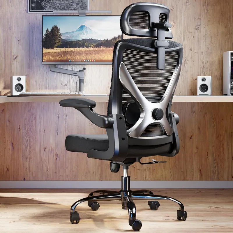 Ergalithic Ergonomic Office Chair – X-Shaped Computer Desk Chair Comfy